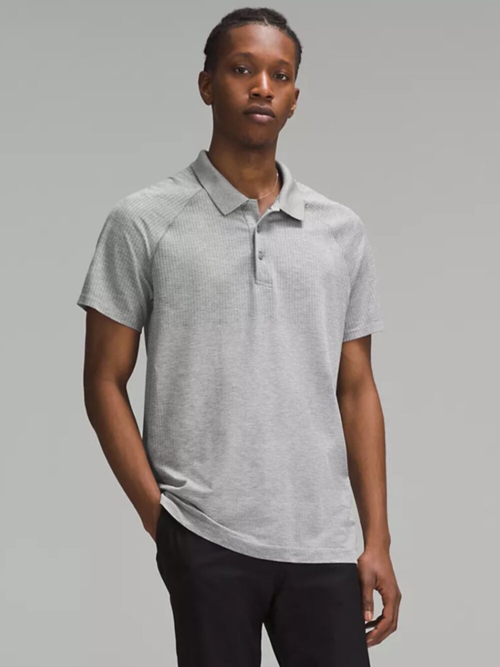 Lululemon Metal Vent Tech Polo Shirt (Size L)